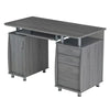 Techni Mobili Workstation 3-Drawer Desk
