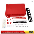 Nintendo Wii Replacement Shell Housing Case Blue Transparent Red