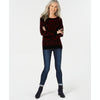 Charter Club Pure Cashmere Graphic Boatneck Sweater, Size PL