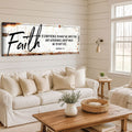 Faith Is Confidence - Hebrews 11:1 Faith Sign III