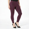 Hue Seamed Zip Skimmer Leggings, Size Small