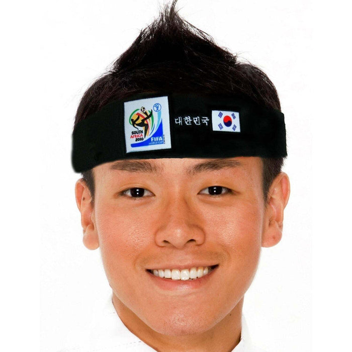 South Korea World Cup Soccer Headband 50-Count Case Pack – Official FIFA Licensed Retro Fan Gear