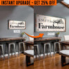 Upgrade Your 'Farmhouse' (Fam 1039 - Style 3) Canvas To 24x48 Inches