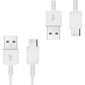 Tech 10 Inches (2Xpack) Usb Type-C Cable Samsung S21 Fe Also Fast Quick Charges