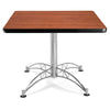 OFM Model LT42SQ 42 Multi-Purpose Square Table with Chrome-Plated Steel Base