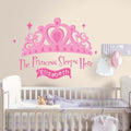 RoomMates Princess Sleeps Here Peel-and-Stick Giant Wall Decal