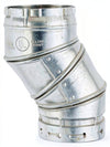 Lot of 3 Amerivent 4-inch Type B-Gas vent 4EALHD 90-Degree Adjustable Elbow