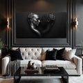 Eternal Love Figure Abstract Wall Art III