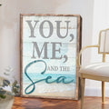 You Me and the Sea Coastal Sign II