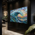 Golden Tide Wall Art