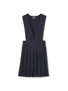 French Toast Girls V-neck Pleated Jumper, Size 12