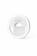 Ring Light With Clip – 3.5 Inch, Rechargeable, Portable For Tiktok, Youtube & Zo