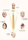T-Shape Face Massager Beauty Bar — Facial Lifting & Skin Care Tool