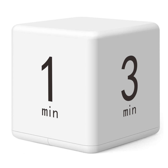 Productivity Visual Timer 1/3/5/10 Minutes Preset, Desk Portable Rotating Multi