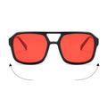 70s Square Aviator Sunglasses Women Men Vintage Rectangle Sunglasses Flat