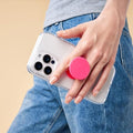Phone Grip, Holder, Phone Stand - Neon Pink