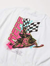 NEFF Mens Logo Snowmobile Retro T-Shirt
