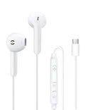 Wired Earbuds with Mic — Type C Headphones for iPhone 17e/17/16/15 Pro Max, Sams