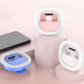 Ring Light, Rechargeable Mini Clip-On Phone, Tablet, Laptop, Camera Lighting Wit