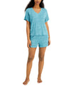 Alfani V-Neck and Shorts 2-Pc. Set