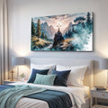 Cross On A Hill Faith Wall Art