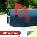 Flag Replacement Kit, Self Adhesive Red Mail Flag No Tools Installation, Univers