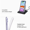 with iPhone 11 Case, Clear Glitter Sparkle Bling Anti-Scratch Shockpr