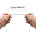 Charger For Iphone And Ipad, Usb C And Usb Dual Wall Charger Set With Type-C Lig