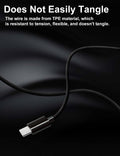 Wired Earbuds with Mic — Type C Headphones for iPhone 17e/17/16/15 Pro Max, Sams