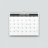 Monthly Wall Calendar (Jan 2026–Jun 2027) – 8.5” x 11” Spiral-Bound Hanging Plan