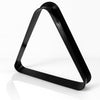 SUPPLIES Black Plastic Billiard Pool Ball Triangle Rack, Fits 2-1/4 Inch Balls,