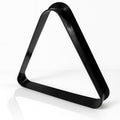 SUPPLIES Black Plastic Billiard Pool Ball Triangle Rack, Fits 2-1/4 Inch Balls,