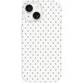 iPhone 14 Case & iPhone 13 Case Cute Polka Dot Aesthetic Design Simple Cover
