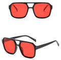 70s Square Aviator Sunglasses Women Men Vintage Rectangle Sunglasses Flat