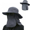 Hat Bucket Hats for Men Women,Outdoor Wide Brim Fishing Hat with Detachable Face