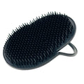 Pocket Shampoo Brush for Men & Women – Scalp Massager with Round Bristles,