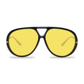 Sunglasses for Women Retro Oversized Round Shades Trendy Shield Sun Glas