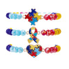 Autism Awareness Elastic Bracelets Multilayer Ribbon Love Heart Puzzle Cross Cry