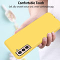 Pack) for Samsung Galaxy S23 Case, Soft Silicone Gel Bumper Shell Shockproof