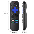 Remote Control Compatible For Roku Tv, Universal Remote Fit For Hisense/Onn/Tcl/