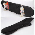 Skateboard Bag Backpack 31'' Slim Foldable Nylon Skate Board Carry Bags with Glo