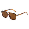Aviator Sunglasses for Women Men Retro Rectangle Trendy Square Shades Su