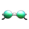 Small Round Polarized Sunglasses for Men Women Circle Retro Shades Metal Hi
