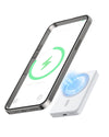 Magnetic Portable Charger, Ultra Slim Magnetic Power Bank With Usb-C Cable Iphon