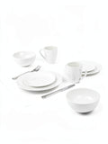 Gibson Home Ogalla 16-Piece Dinnerware Set-White