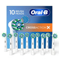 Oral B Cross Action Replacement Brush Heads XXXL Pack (10 heads) Made In Germany