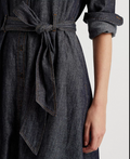 Lauren Ralph Lauren Denim A-Line Shirtdress – Dark Rinse Wash, Size 2