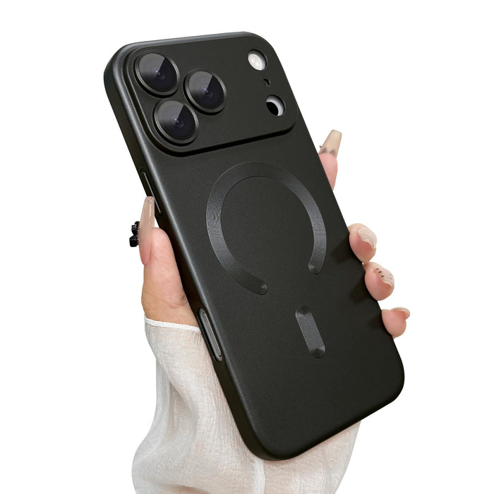 For Iphone 17 Pro Max Case, With Camera Lens Protector, Magnetic, Slim Shockproo