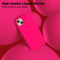 15 Case, Liquid Silicone Case, Full Body Shockproof Protective Cover [Soft Micro