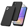 Samsung Galaxy A05 4G Case with 2-Pack Screen Protector - Soft Silicone Full Camera Protection